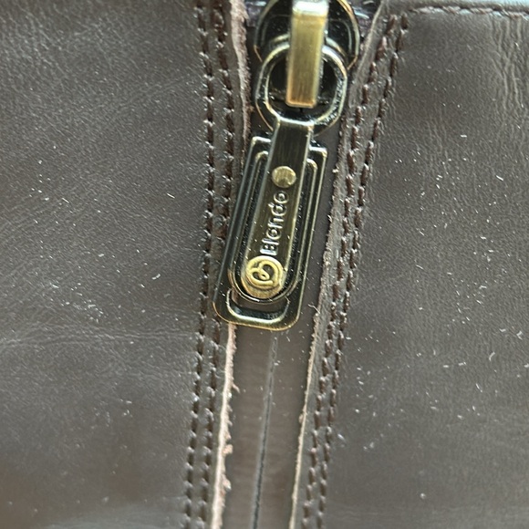 Blondo Women's Waterproof Brown Zip Boots Block Heel size 8 - Picture 7 of 13